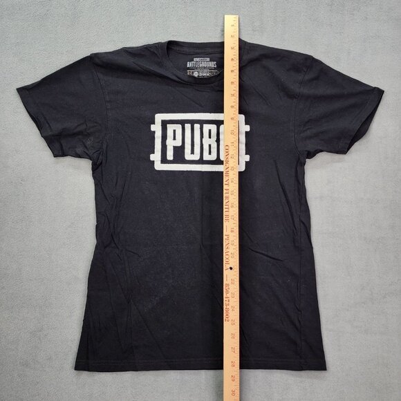 PUBG T Shirt Top Men's Size Medium Black Graphic Player Unknown's Battlegrounds - Picture 6 of 9
